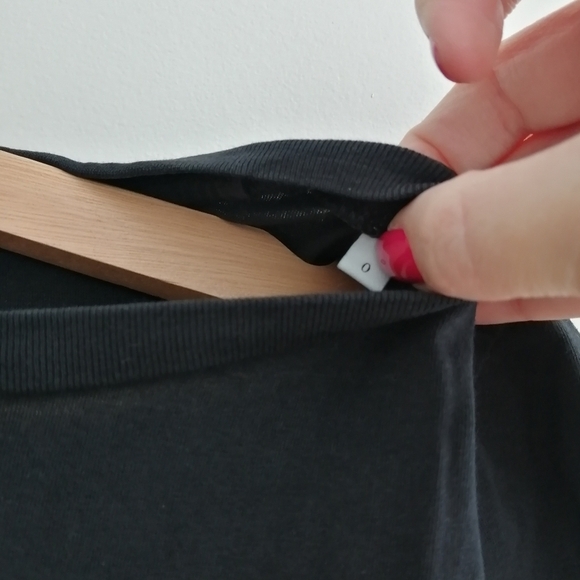 Sandro Henria Embroidered "S" Logo Tee Black T-Shirt Sandro 0 or XS - Picture 12 of 17